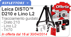 Pacchetto offerta Lino L2 e Disto D210
