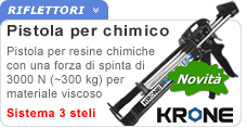 Pistola professionale per chimico Krone