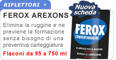 Convertiruggine Ferox Arexons flacone