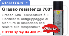 Grasso spray alte temperature Eco Service