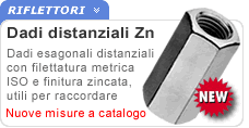 Dado distanziale zincato