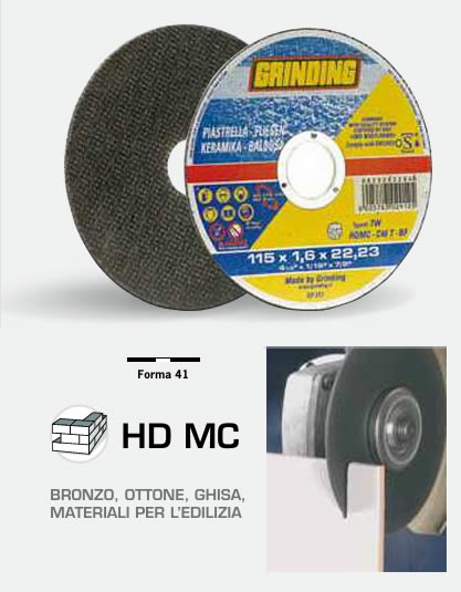 Dischi per l'edilizia Grinding HD MC