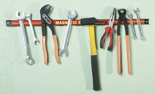 Barra magnetica utensili / Porta-attrezzi magnetico 35 cm 