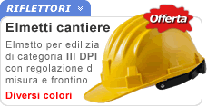 Elmetto giallo edilizia