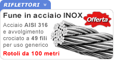 Fune INOX 49 fili