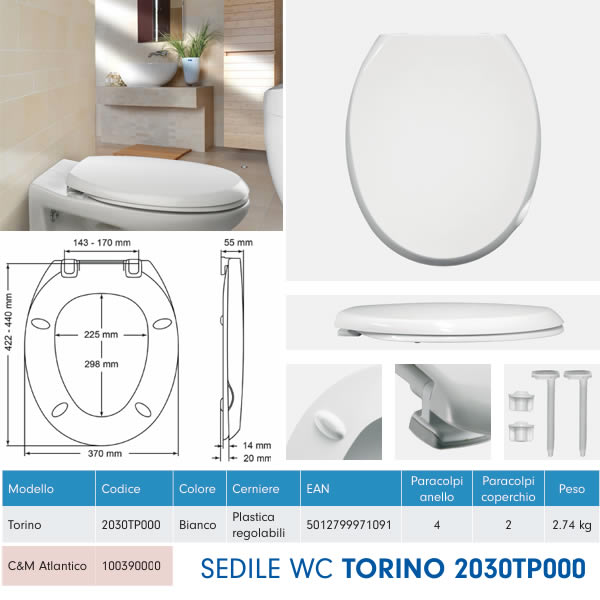 Sedile WV Torino (ex Atlantico Carrara & Matta)