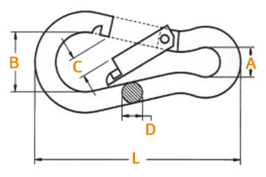 Moschettone Carcano dimensioni