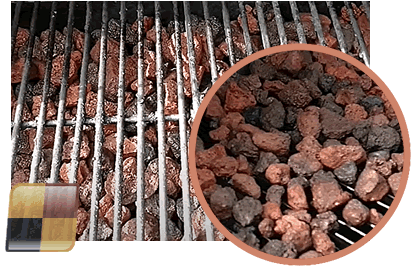 Pietra Lavica  Kit di pietre vulcaniche per il tuo barbecue a gas