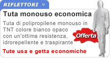 Tuta economica TNT